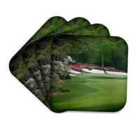 3Drose Augustas Amen Corner Golf Course - dove i sogni sono realizzati e perduti II - Soft Coasters Set di 4 (CST_131408_1)