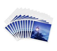 3dRose - Biglietti d'auguri con testa di Heceta Lighthouse, Devils Elbow State Park, Oregon Coast - 15,2 x 15,2 cm, set di 12 (gc_314992_2)