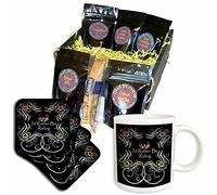 3dRose cgb_59146_1 A Design for People Motorcycles-Id Rather be Riding-Coffee Gift Basket, Multicolore