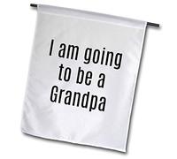 3dRose fl_307182_1 Bandiera, Immagine di I am Going to Be a Nonno