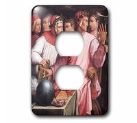 3dRose LLC 3dRose LLC lsp_127118_6 Dispute tra Dante e i poeti d'amore toscani di Giorgio Vasari - 2 prese