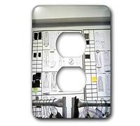 3dRose LLC lsp_10332_6 Robert Geller Runway Show Tedesco Born Geller ha vinto il Gq e Fcda Best New Uomo Designer Award 2 Plug Outlet Cover