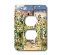 3dRose LLC lsp_126588_6 The Artists Garden At Vetheuil Di Claude Monet, 1880 2 Tappo Presa Copertura