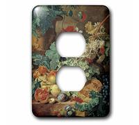 3dRose LLC lsp_149701_6 Fruit Still Life by Jan Van Huysum Uva, melograno, pesche e prugne 2 tappi di uscita