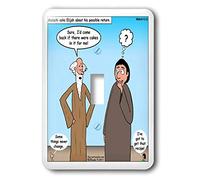 3DROSE llc. Lsp 19621 _ 1 Malachi 4 1 6 non è mai fatto un Profeti lavoro Bibbia Elijahs Return Cakes recipe-single interruttore a levetta, multicolore