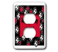 3dRose LLC lsp_20197_6 Thank You Coach 2-Plug Outlet Cover Rosso