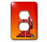 3dRose LLC. lsp_204335_6 - Stampa di cabine telefoniche di Offbeat London, 2 prese, multicolore