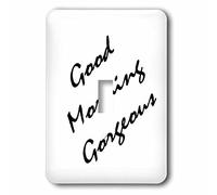 3dRose LLC. lsp_223070_1 Good Morning Gorgeous - Interruttore a levetta, multicolore