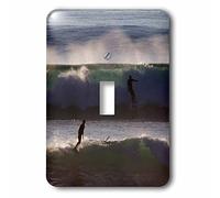 3dRose LLC. lsp_230167_1 USA, California, San Diego Surfers On Waves At Cardiff By The Sea - Interruttore a levetta, multicolore