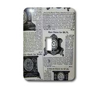 3dRose LLC lsp_23932_1 - Orologio antico, interruttore singolo