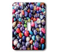 3DROSE llc. Lsp 23945 _ 1 B005DCBZV8 Candy color stones-single interruttore a levetta, multicolore