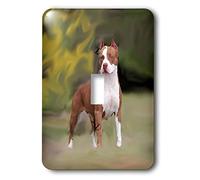3dRose LLC lsp_4239_1 American Pit Bull Terrier, interruttore singolo