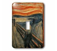 3dRose LLC lsp_60716_1 Il dipinto urlo di Edvard Munch interruttore a levetta singola