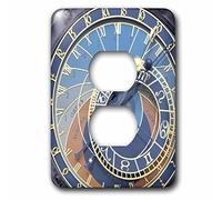 3dRose LLC. lsp_81173_6 Repubblica Ceca, Praga. Orologio astronomico - Eu06 Bja0020 - Jaynes Gallery - 2 copripresa, multicolore
