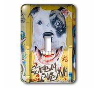 3dRose LLC lsp_85960_1 Valparaiso, Cile, Murale sul muro di fissaggio autostradale Sa05 Ssm0093m Scott T Smith interruttore a levetta singola