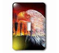 3dRose LSP_101123_1 "Eagle Cactus-Protector 0F The Desert interruttore a levetta, multicolore