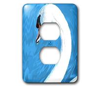 3dRose lsp_10872_6 Swan By Angelandspot 2 prese di copertura