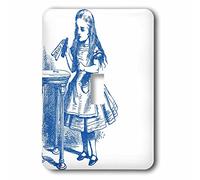3DROSE Lsp 110420 _ 1 drink Me Alice nel paese delle meraviglie vintage interruttore della luce