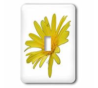 3DROSE Lsp 167502 1 Yellow Daisy flower-bring on Summer with Beautiful Yellow Colored Daisy singolo interruttore a levetta
