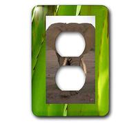 3dRose lsp_17732_6 - Copertura per presa a 2 prese con elefante della giungla