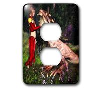 3dRose lsp_18572_6 Dragon Trainer 2 tappi copripresa