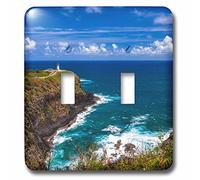 3DROSE Lsp 206558 2 The Kilauea Lighthouse on the Hawaiian Island of Kauai doppio interruttore a levetta
