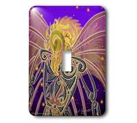 3dRose Lsp_23170_1 - Interruttore a levetta singolo drago Fae astratto Fantasytribal