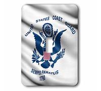 3dRose LSP_239769_1 - Bandiera della guardia costiera statunitense che sventolava nell'interruttore a levetta del vento,