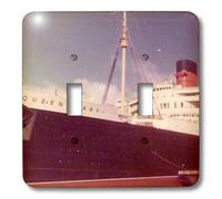 3dRose lsp_27939_2 - Doppio interruttore a levetta Queen Mary