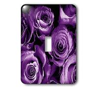 3dRose lsp_29867_1 Close up of dreamy soft viola bouquet interruttore a levetta, multicolore