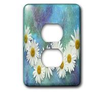 3dRose LSP_36550_6 - Copertura per presa a 2 spine a margherita