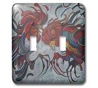 3dRose lsp_46727_2 - Interruttore a levetta Fowl Play