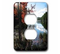 3dRose LSP_60321_6 Acadia National Park-Eagle Lake 2 tappi di copertura