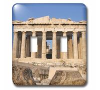 3dRose lsp_81844_2 Partenone, Architettura antica, Acropoli, Atene, Grecia Eu12 Pri0104 Prisma Doppio interruttore