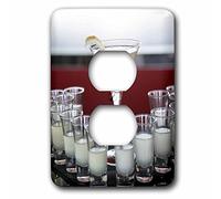 3dRose lsp_92210_6 - Set di 2 tappi per cocktail, Martini Mix Lounge, Las Vegas, Nevada 2, multicolore