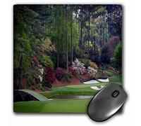 3dRose mp_131410_1 - Tappetino per mouse con campo da golf Augustas Amen Angle, 20 x 20 cm