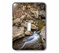 3dRose Wolf Creek in The Little River Canyon National Preserve Interruttore a levetta Singola, Multicolore