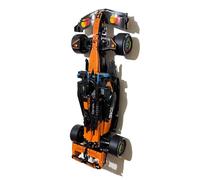3Dudes & Dad Supporto da parete compatibile con LEGO Technic McLaren MCL39 F1 (42228) - Supporto per display modello Perfect-Fit - Sicuro, robusto e salvaspazio - Facile installazione con fissaggi in