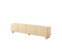 3E 3xE living.com Mobile TV, rovere Vicenza, 199,7 x 46,7 x 38 cm