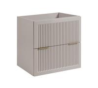 3E 3xE living.com Mobiletto da bagno, cashmere, 60 x 44,5 x 60,7 cm, senza piano