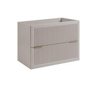 3E 3xE living.com Mobiletto da bagno, cashmere, 80 x 44,5 x 60,7 cm, senza piano