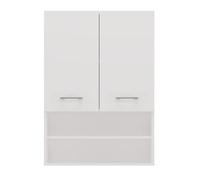 3E 3xE living.com Mobili per la lavatrice con due armadi, due ripiani e una lavatrice Bagnoli, D: A: 90 cm, L: 64 cm, P: 30 cm, Bianco