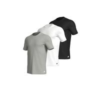 Adidas Underwear Active Core Cotton Short Sleeve Base Layer 3 Units Bianco XL Uomo
