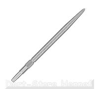 Target Darts Swiss Point SLK Luke Littler Punte per Freccette (Set di 3 Punte) 35MM - Argento | Punte per Freccette a Trama Ruvida, Punte di Ricambio in Acciaio per Freccette, Accessori per Freccette