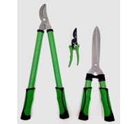 3er-Set Cesoie Siepi Forbici Rose da Giardino per Albero