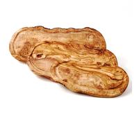 3er Set Consiglio di Servire Legno D 'ol Ivo IN Naturschitt Con Succo Frutta