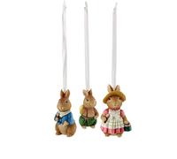 Villeroy & Boch Spring Fantasy Accessori Lepri da Appendere Set 3-tlg