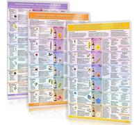 [3er Set] Das große Bachblüten-Komplett-Set (2025) - Alle 38 Bachblüten im Überblick: Emotionale Beschwerden verstehen, lösen & Blütenwirkung erleben | Für Praxis & Alltag | DIN A4, laminiert