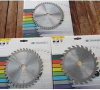 3er Set Hm-Handkreissägeblatt / Lama Sega 165 x 20 Z 24/36/48 Stehle per Metabo