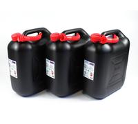3er Set Tanica Benzina 20L Carburante Tanica Omologazione un + Diesel Benzina